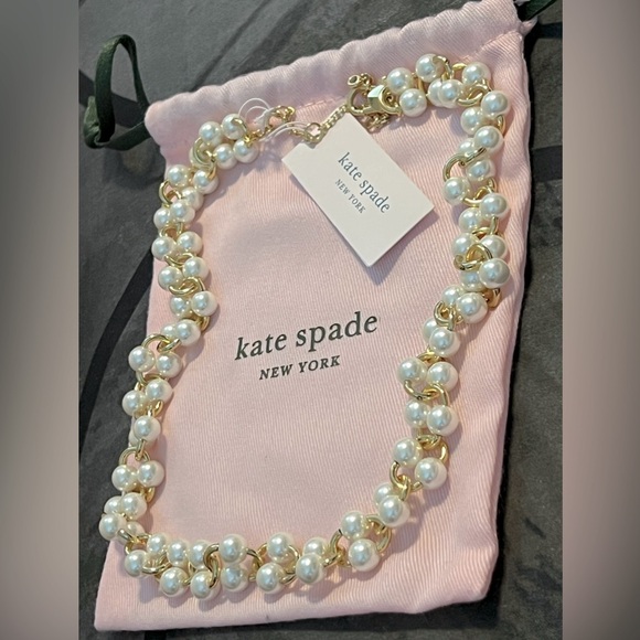 Kate Spade Authentic New York White Multi Nouveau Pearls Necklace - Picture 10 of 13